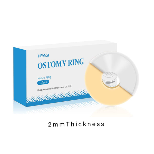 HEAGI Ostomy Barrier Rings Ostomy Supplies 2mm Thickness Moldable Ostomy Rings Medical Grade Hydrocolloid Adhesive