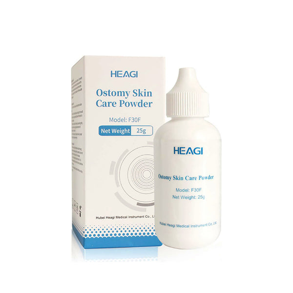 HEAGI Stoma Powder, Ostomy Skin Care Powder, Protects Skin Keep Dry Ostomy Powder Adapt Stoma Powder (25g)