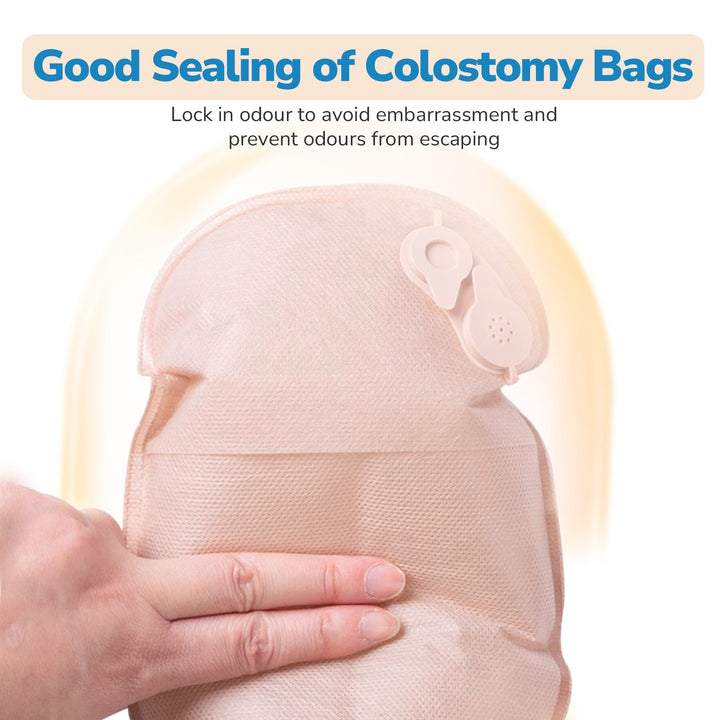 HEAGI Colostomy Bags Ostomy Supplies One Piece Ostomy Bag with Exhaust and Deodorising Holes - HEAGI - Colostomy bags Supplies