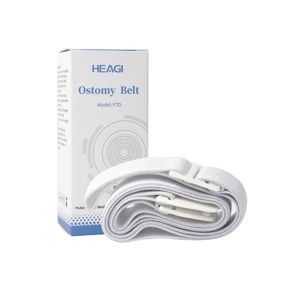 Ostomy Belt,Two - Piece Adjustable Stoma Waistband, Preventing Chassis Warping,Care After Colostomy Ileostomy Surger - HEAGI - Colostomy bags Supplies